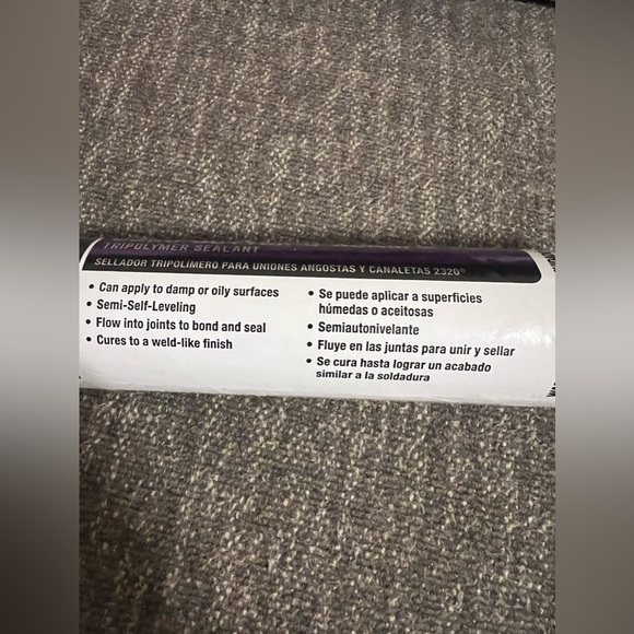 Geocel 2320 Construction Tripolymer Gutter and Seam Tripolymer Sealant / Clear - Picture 4 of 7